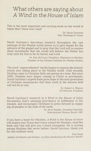 A Wind In The House Of Islam: How God Is Drawing Muslims Around The World To Faith In Jesus Christ
