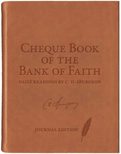 Chequebook of the Bank of Faith Journal (Daily Readings)