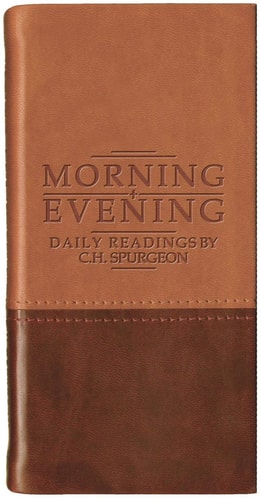Morning And Evening – Matt Tan/Burgundy (Daily Readings)