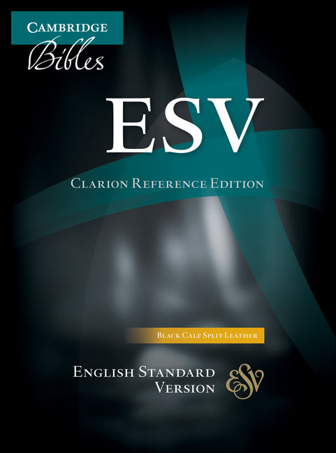 ESV Clarion Reference Bible, Black Edge-lined Goatskin Leather, ES486:XE Black Goatskin Leather