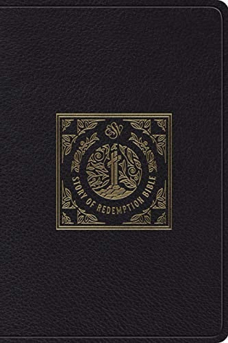 ESV Story of Redemption Bible: A Journey through the Unfolding Promises of God (Black)