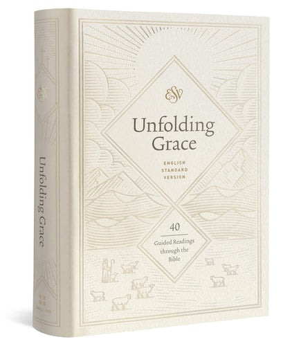 Unfolding Grace: 40 Guided Readings through the Bible (Hardcover)