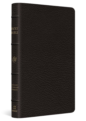 ESV Heirloom Bible, Omega Edition (Goatskin, Black)