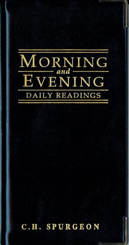 Morning And Evening – Gloss Black (Daily Readings S.)