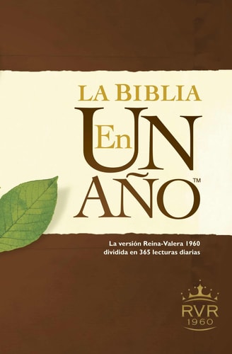 La Biblia en un año RVR60 (Tapa rústica) (Spanish Edition)