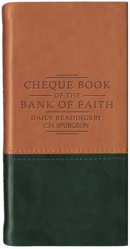Chequebook of the Bank of Faith – Tan/Green (Daily Readings)