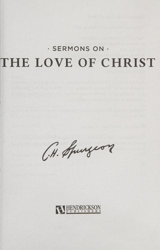 Sermons on the Love of Christ