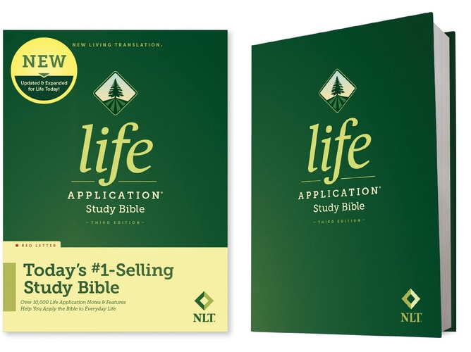 NLT Life Application Study Bible, Third Edition (Red Letter, Hardcover)