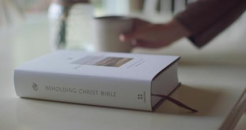ESV Beholding Christ Bible: Seeing Jesus in All of Scripture with Nancy Guthrie (Hardcover)