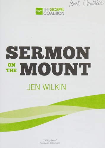 The Sermon on the Mount - Bible Study Book
