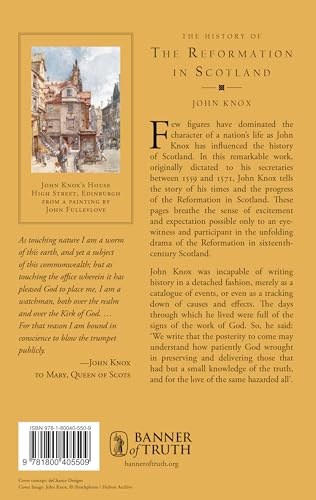 The History of the Reformation in Scotland