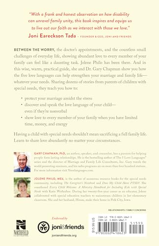 Sharing Love Abundantly in Special Needs Families: The 5 Love Languages® for Parents Raising Children with Disabilities