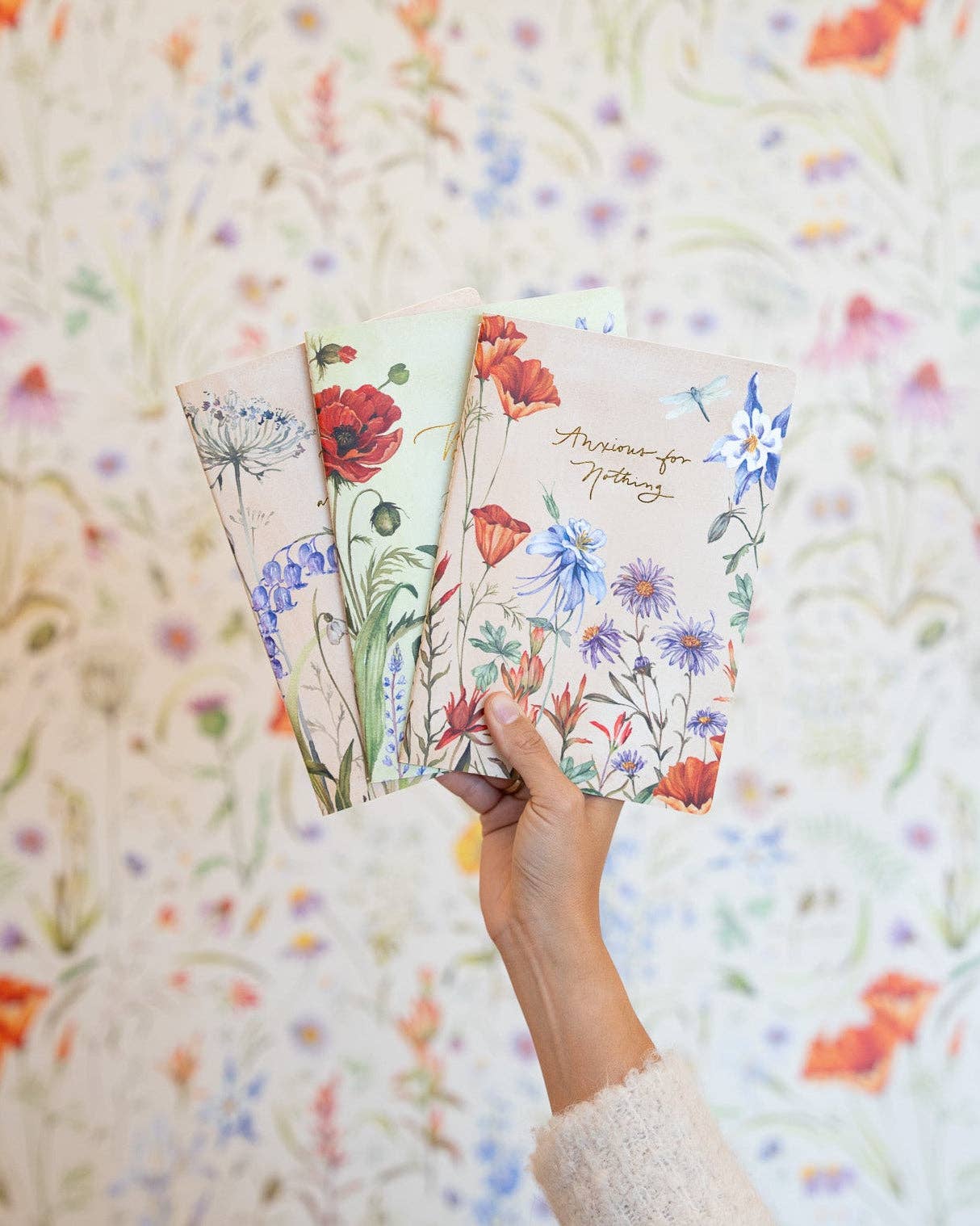 GraceLaced by Ruth Chou Simons - Wildflower Notebook Set