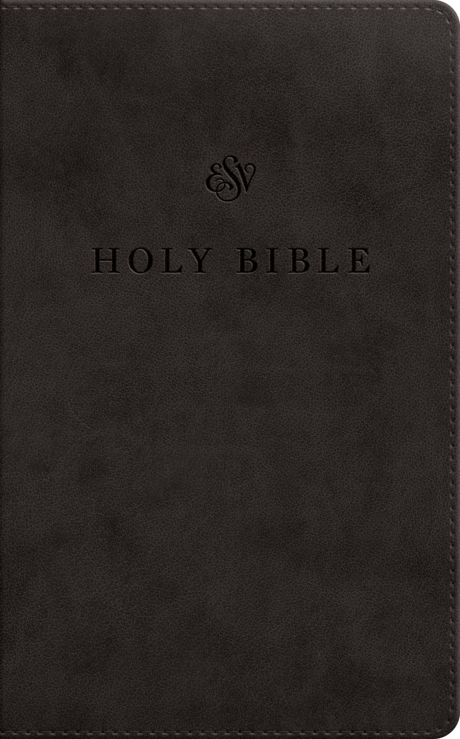 ESV Premium Church Bible (Large Print, TruTone - Black)