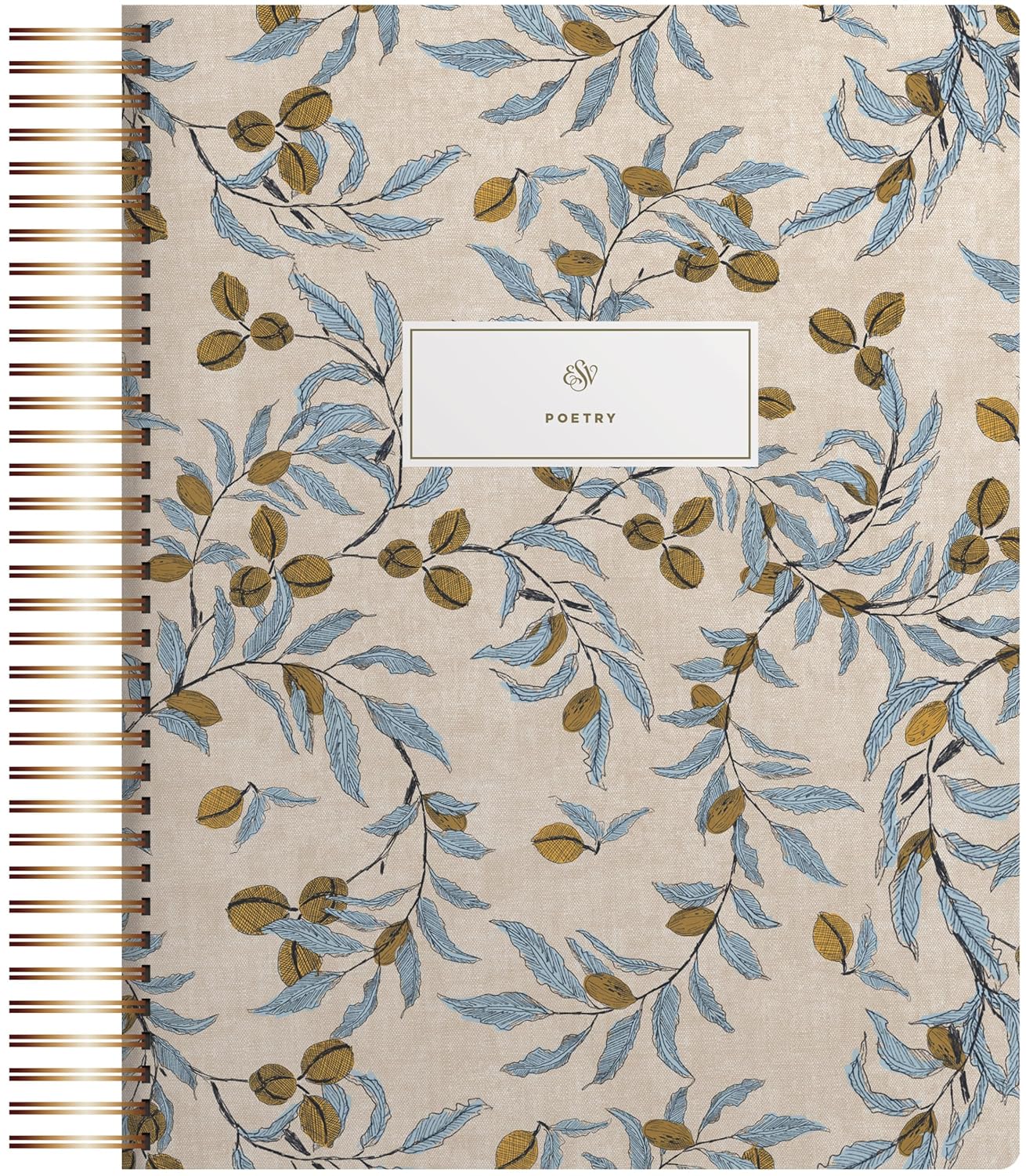 ESV Spiral-Bound Journaling Bible (Hardcover, Cover Artwork by Lulie Wallace)