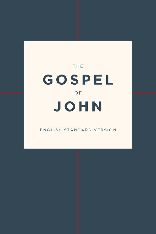 ESV Gospel of John (Paperback, Cross Design)