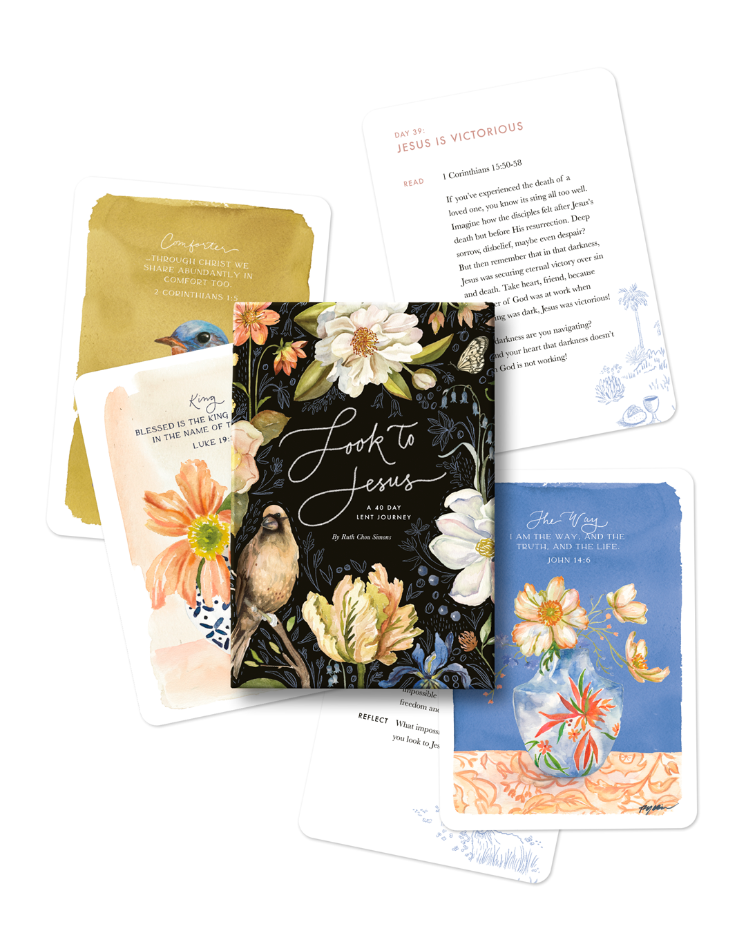 GraceLaced by Ruth Chou Simons - Look to Jesus Lent Reflection Set