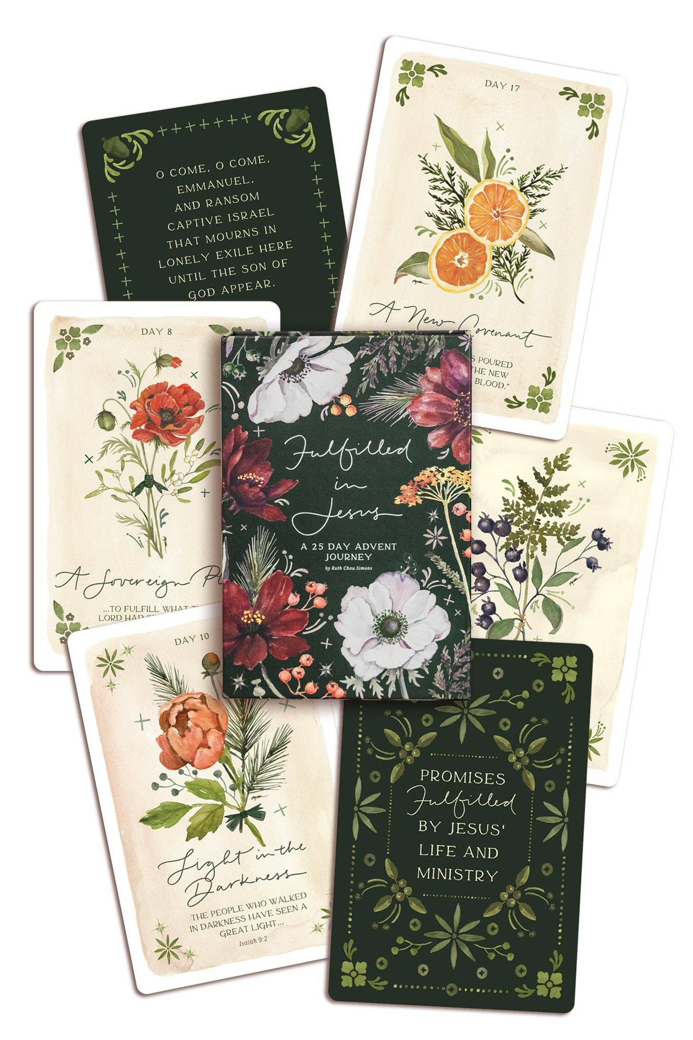 GraceLaced by Ruth Chou Simons - Fulfilled In Jesus Advent Reflection Set